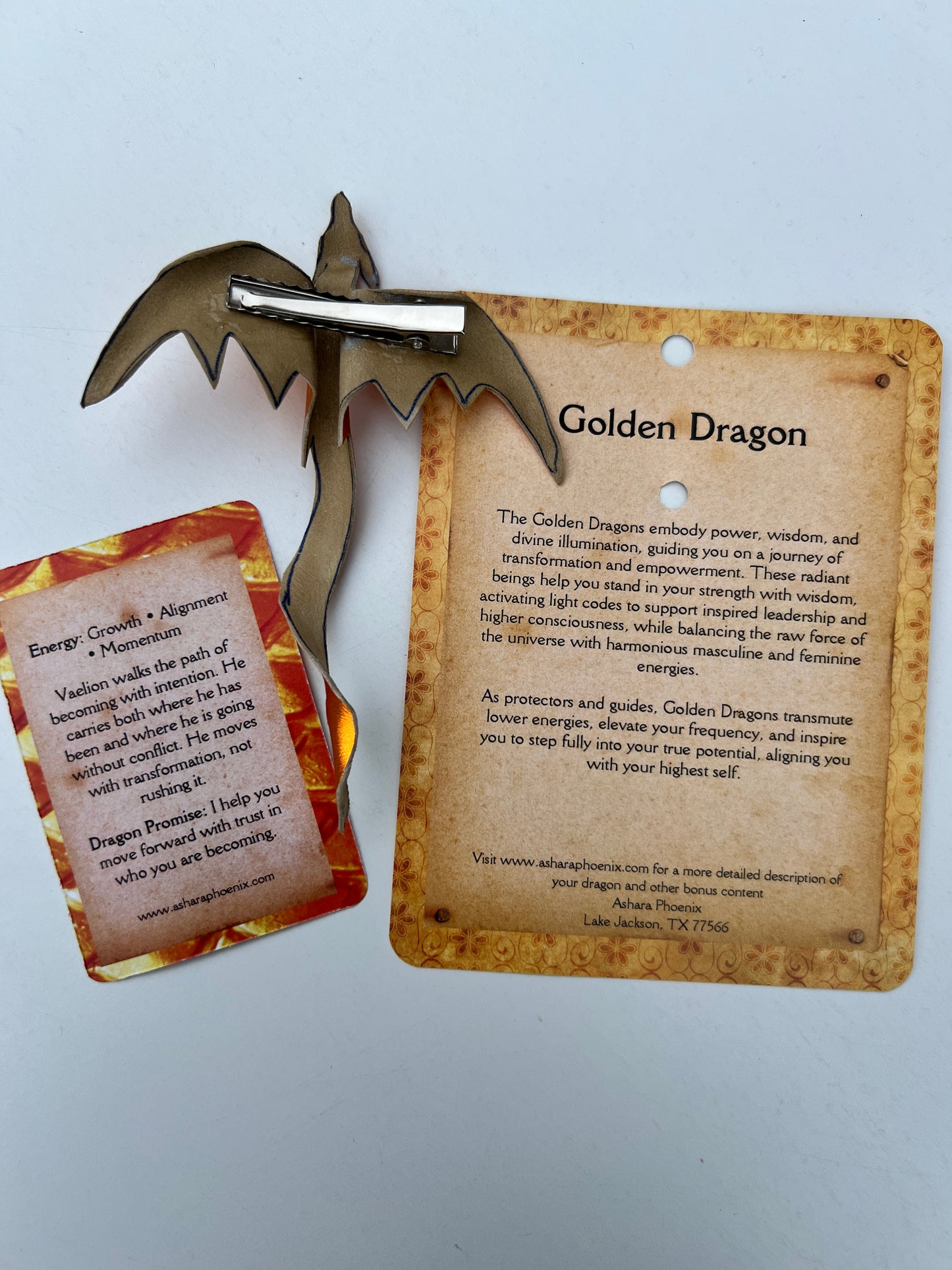 Vaelion Celestial Golden Dragon