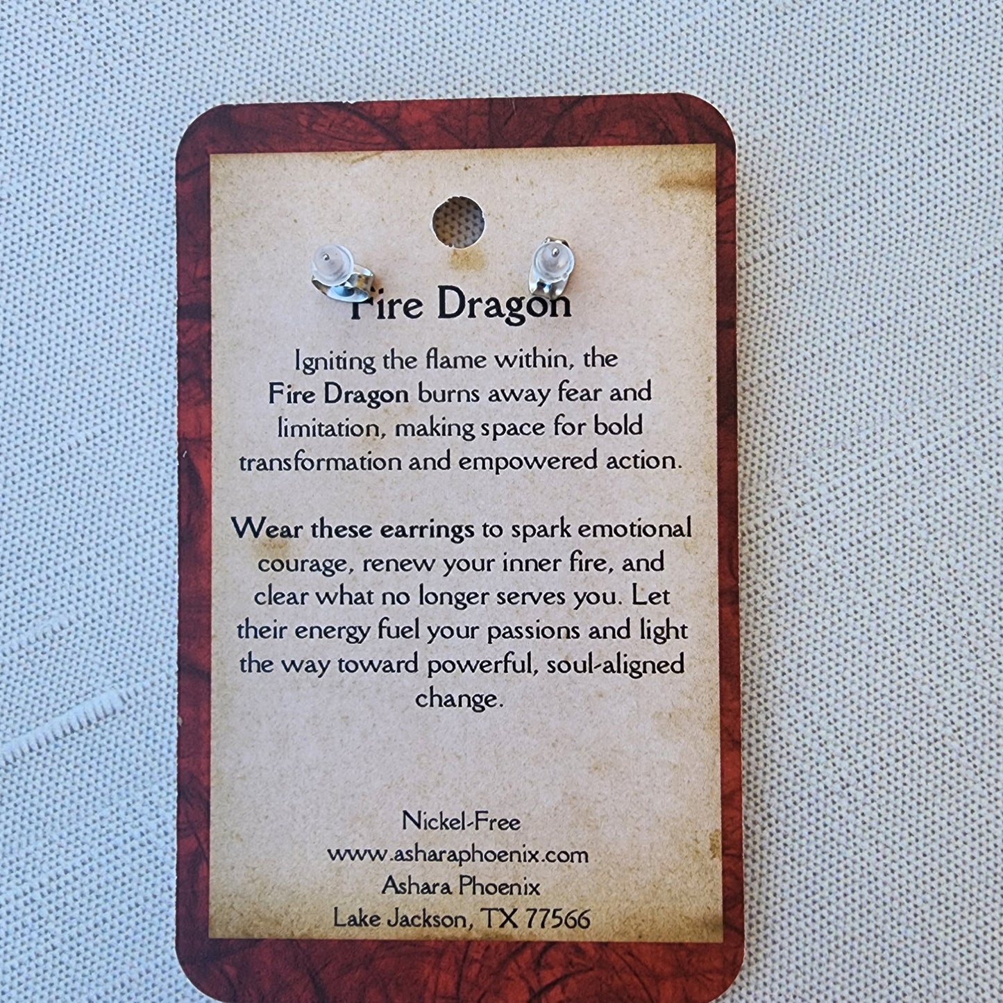 Nightforge Dragon Stud Earrings
