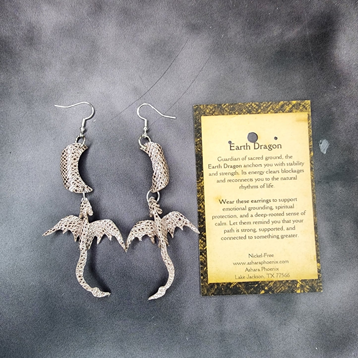 Magic Mythril Dragon and Moon