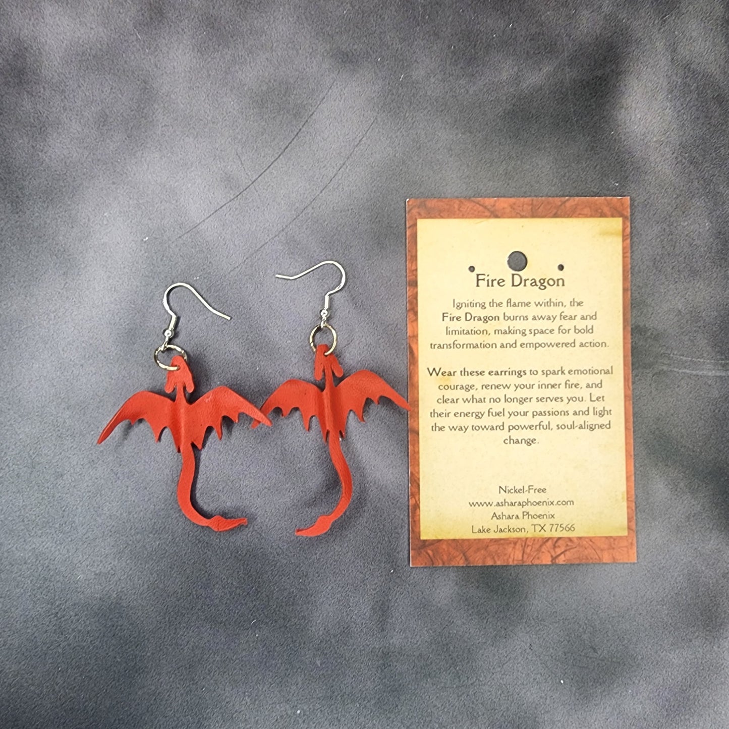 Phyre Dragon Single Earrings
