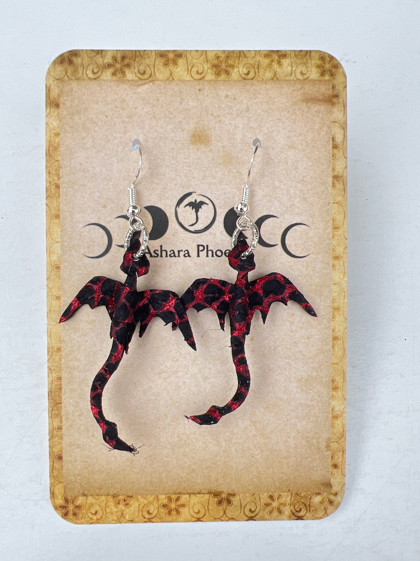 Veiled Radiance Mini Golden Dragon Earrings | Subtle Light, Grounded Power