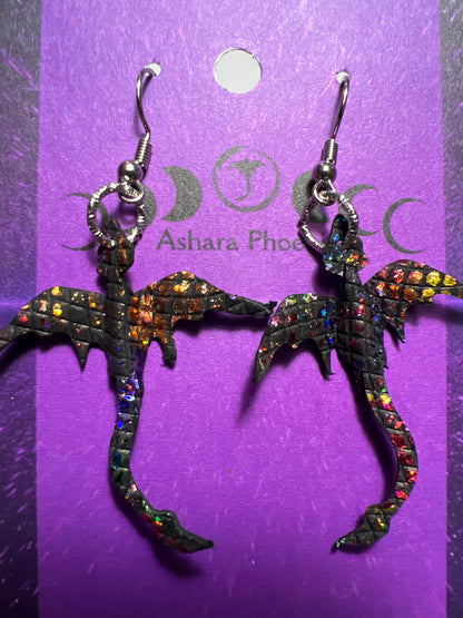 Astryx Dragon Mini Earrings