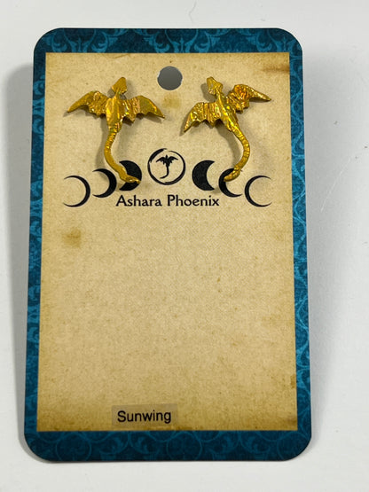 Sunwing Air Dragon Stud Earrings