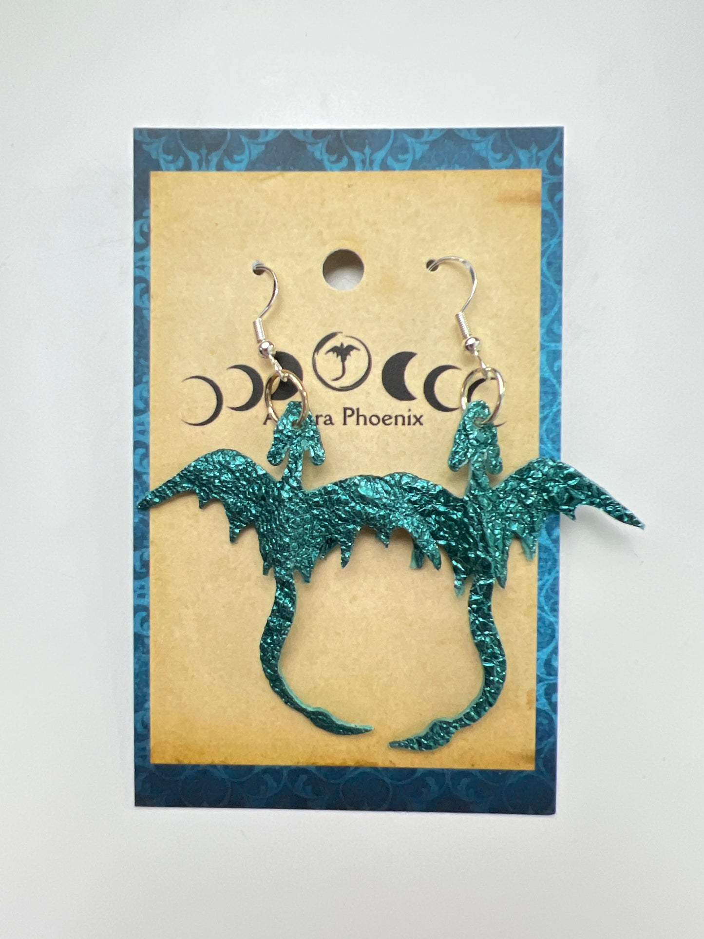 Sky Drift Dragon Earrings