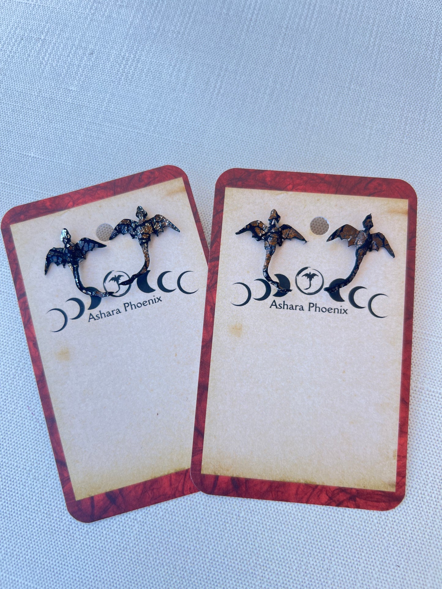 Nightforge Dragon Stud Earrings