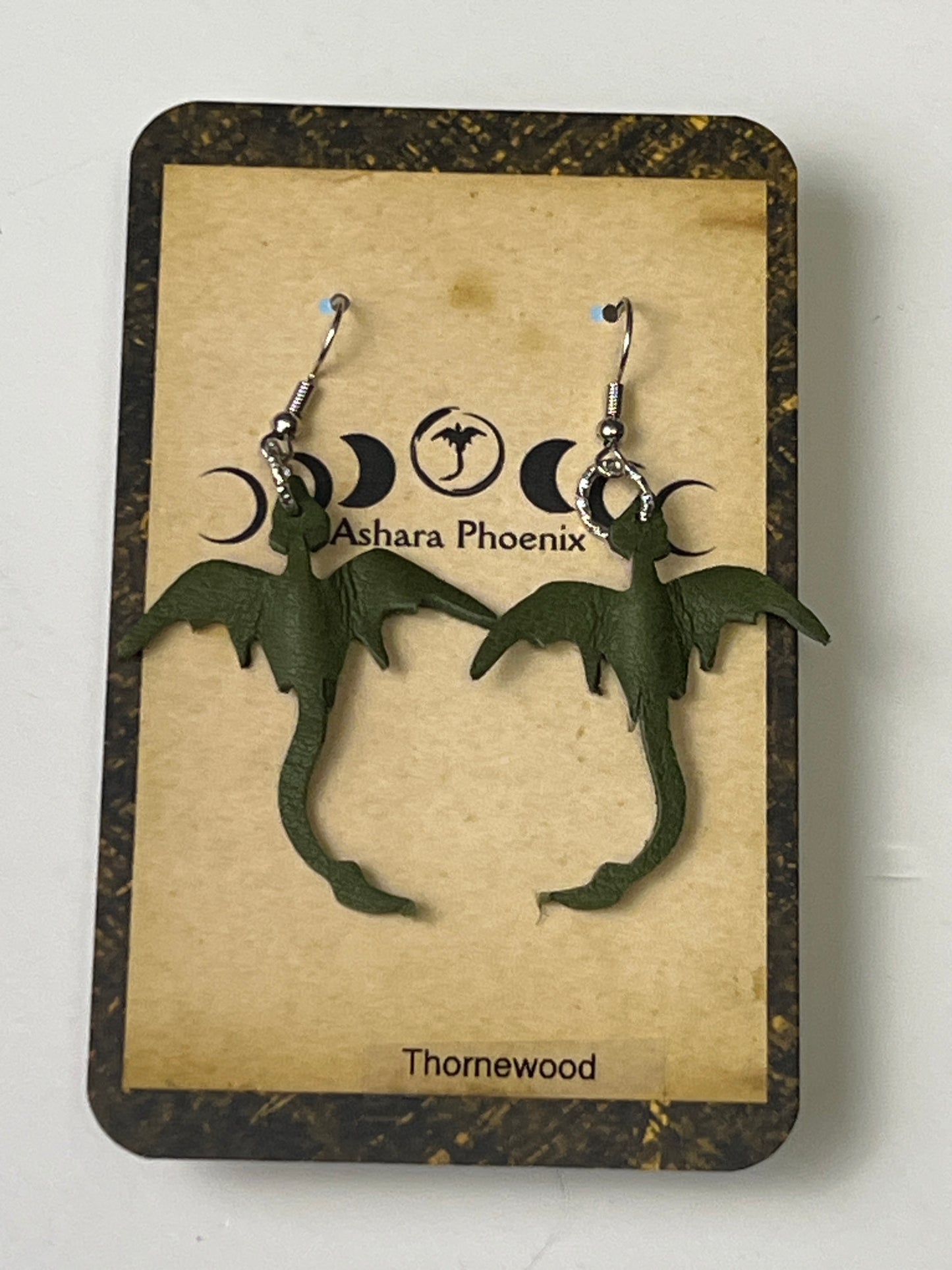 Thornewood Earth Mini Dragon Earrings