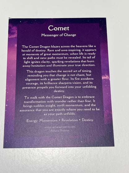 True Sight — Comet Dragon Car Charm