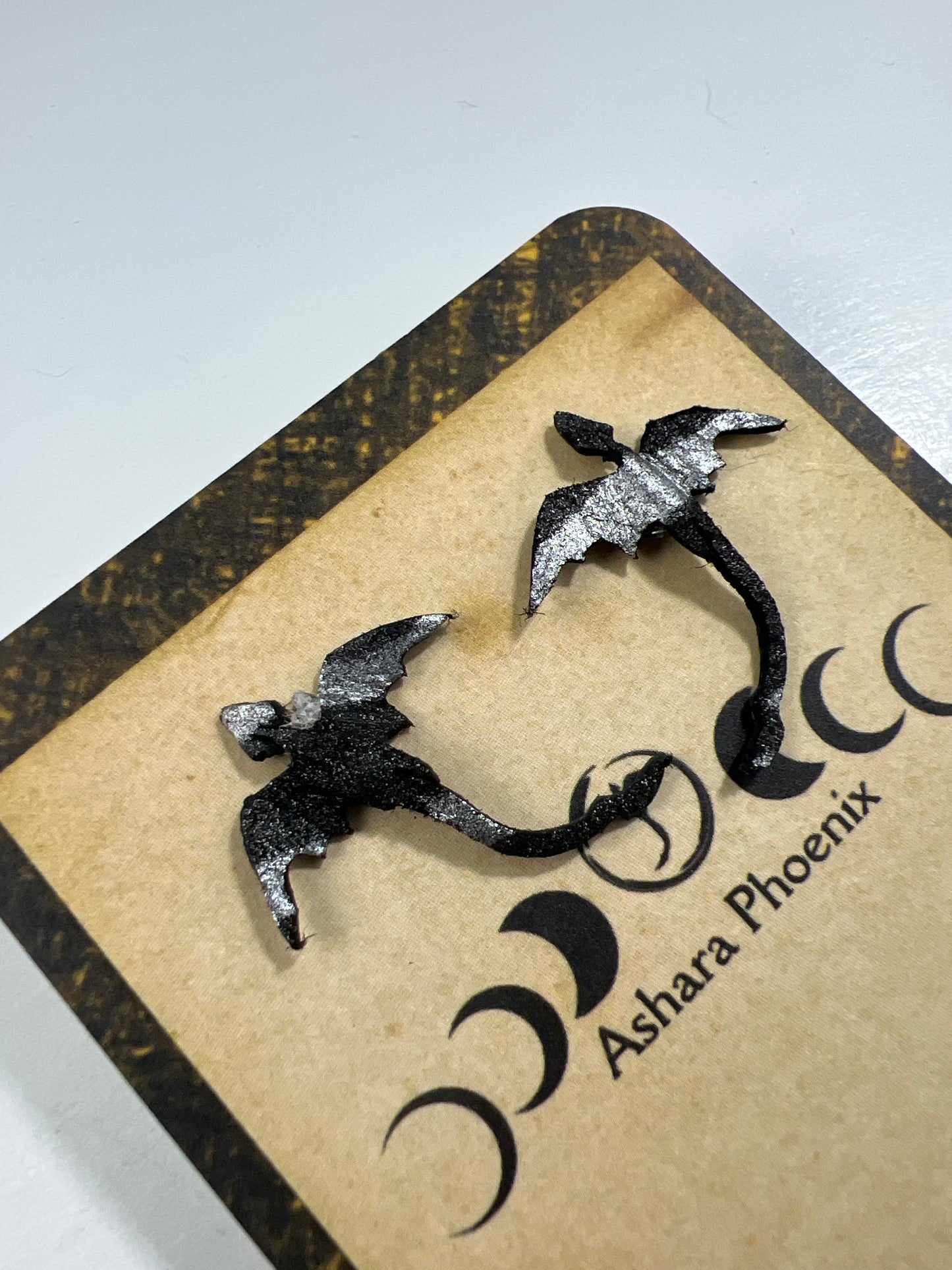Ironwood Earth Dragon Stud Earrings
