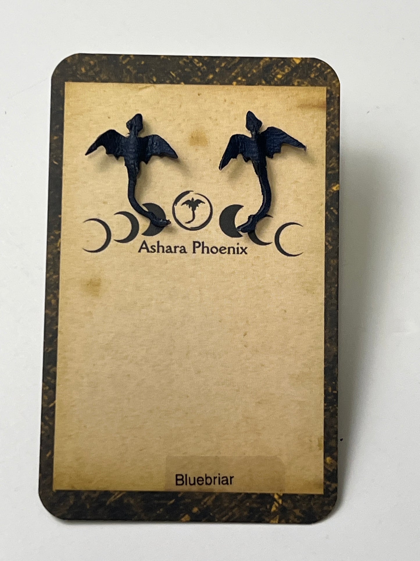 Bluebriar Earth Dragon Stud Earrings
