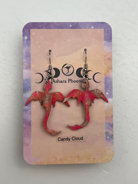 Candy Cloud Dream Dragon Mini Earrings