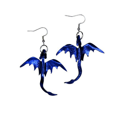 Air Elemental Dragon Earrings