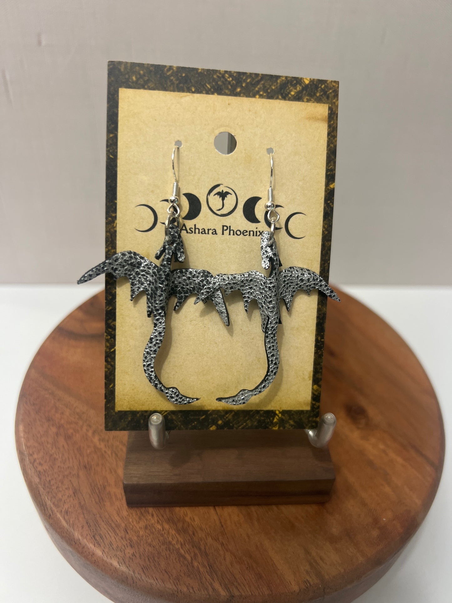 Stone Born Dragon Earrings