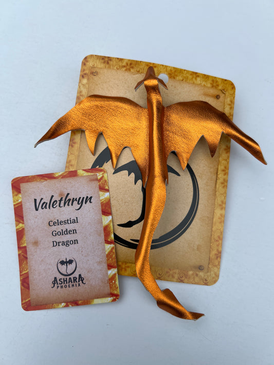 Valethryn Celestial Golden Dragon