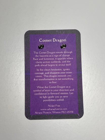 Danu Dragon Stud Earrings