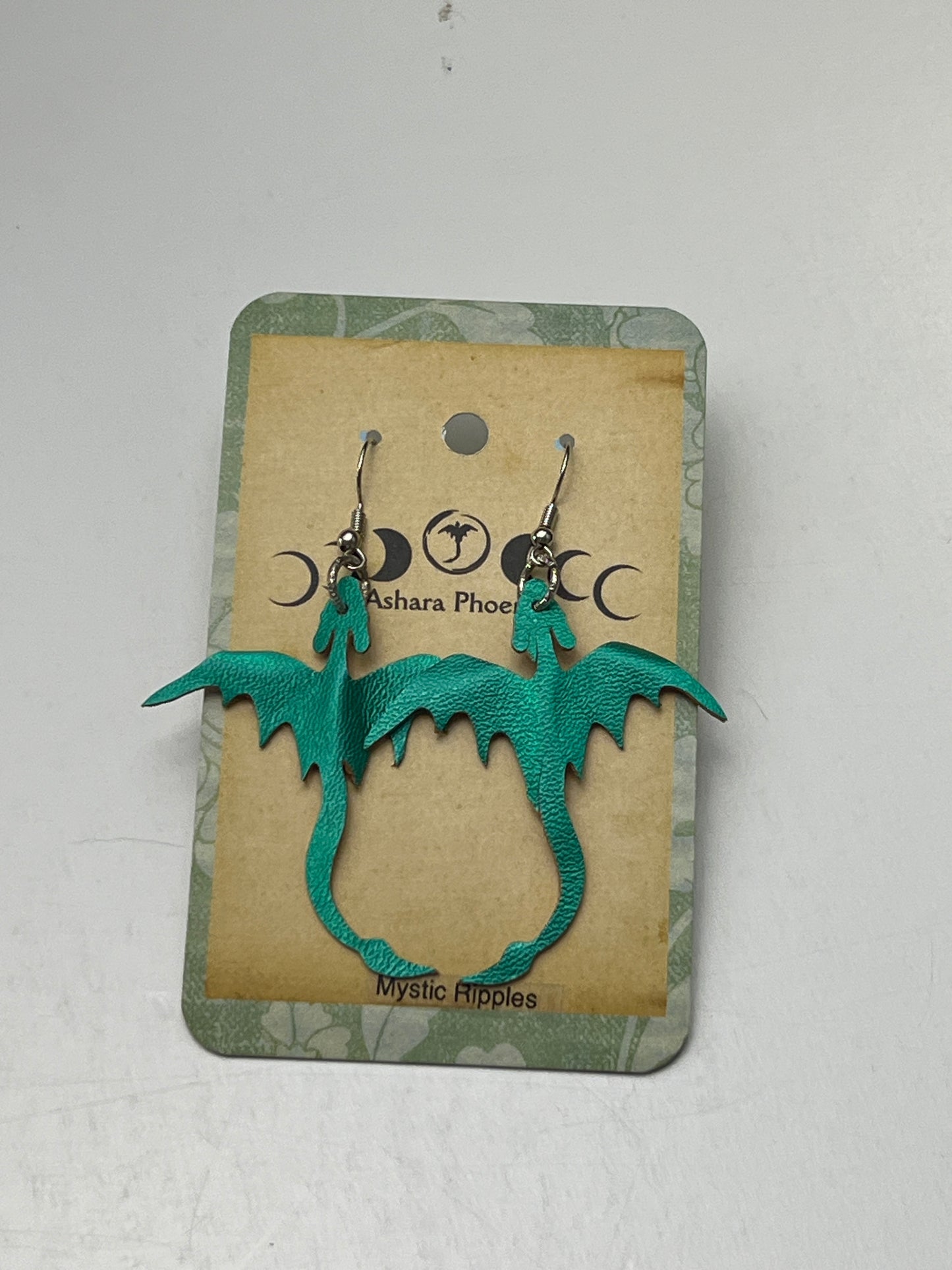 Mystic Ripples Dragon Earrings