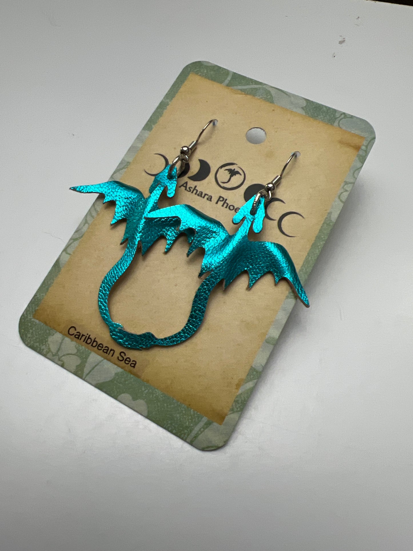 Caribbean Sea Dragon Earrings