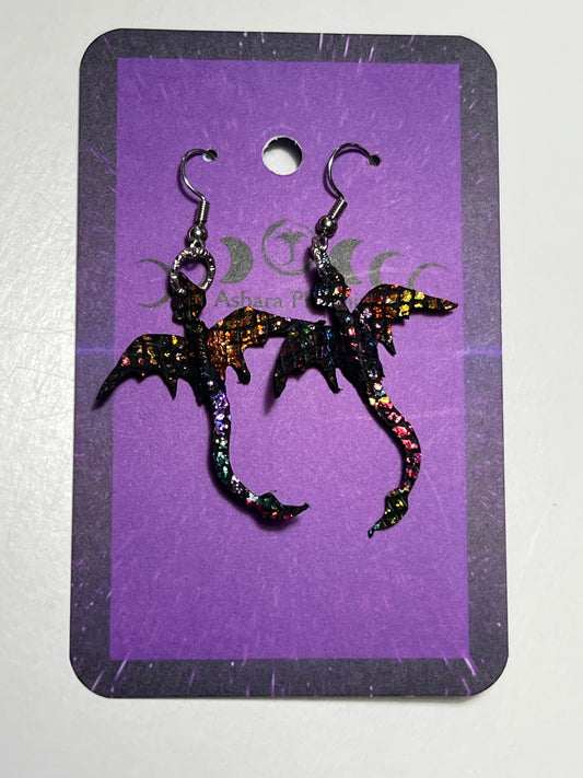 Astryx Dragon Mini Earrings