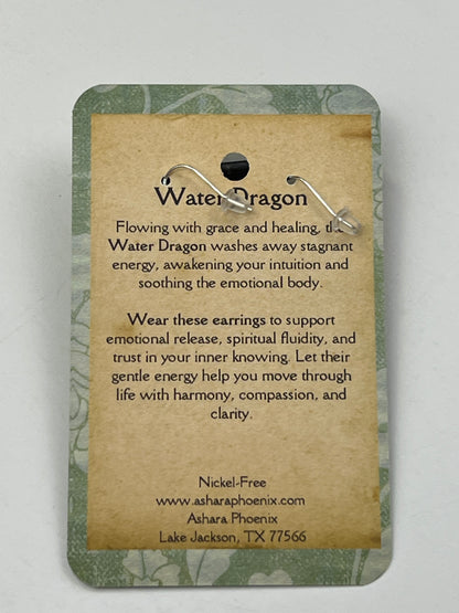 Riverglow Dragon Earrings