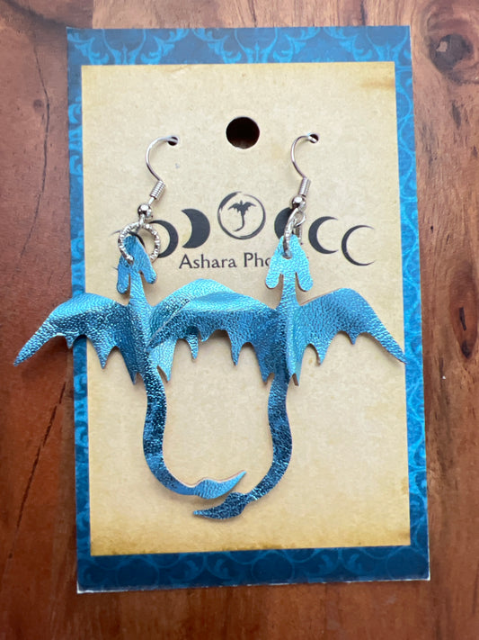 Cloud Spire Dragon Earrings