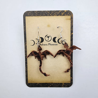 Earth Wake Earth Mini Dragon Earrings