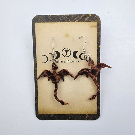 Earth Wake Earth Mini Dragon Earrings