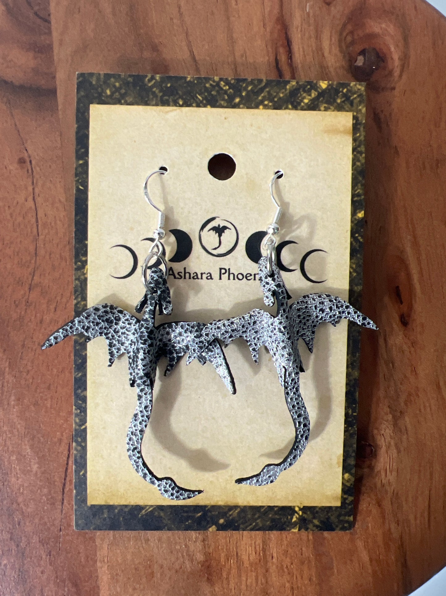 Stone Born Dragon Earrings