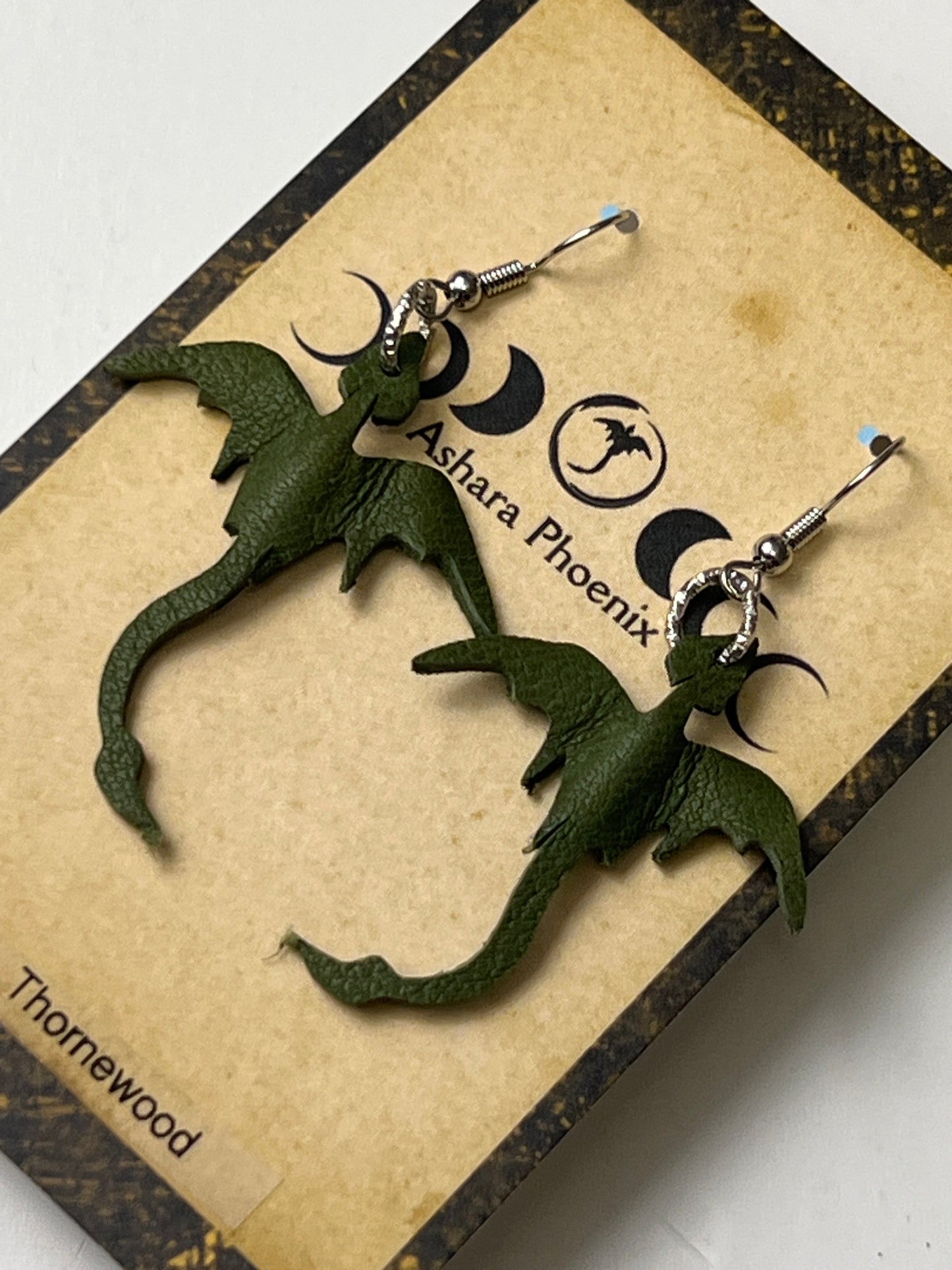 Thornewood Earth Mini Dragon Earrings