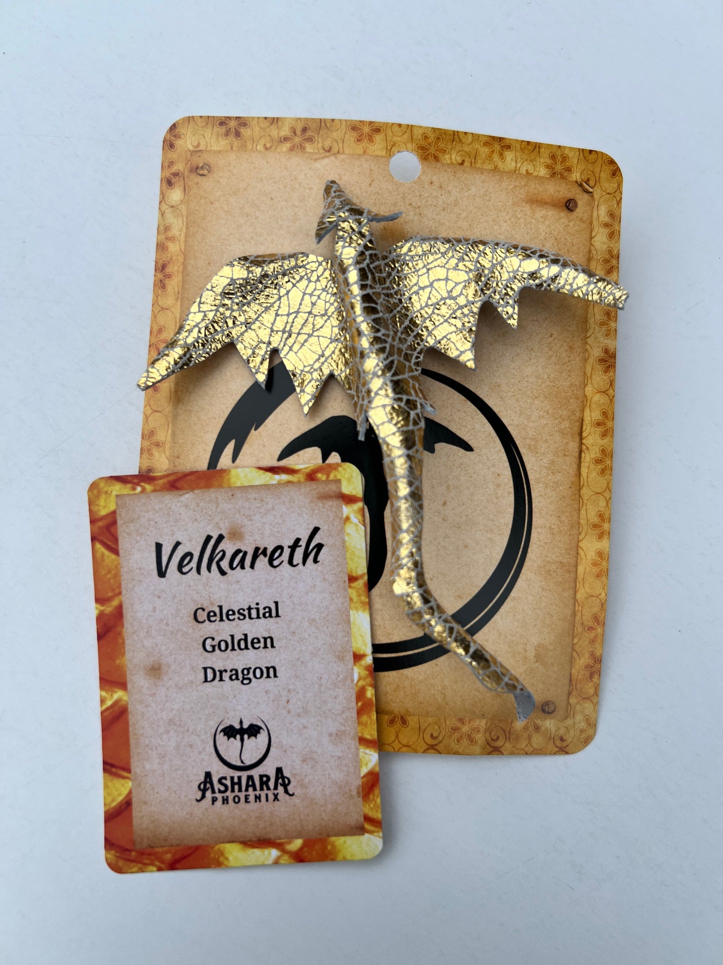 Velkareth Celestial Golden Dragon