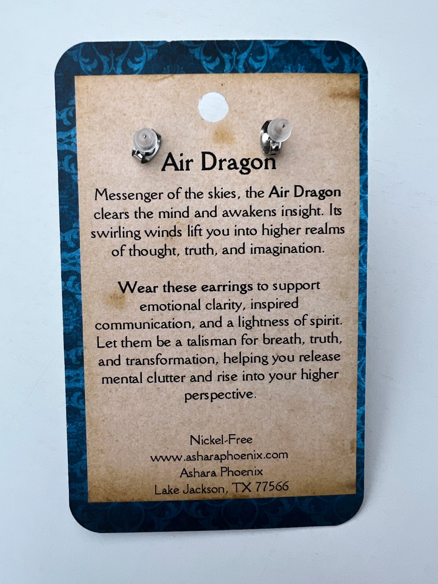 StoneWind Air Dragon Earrings