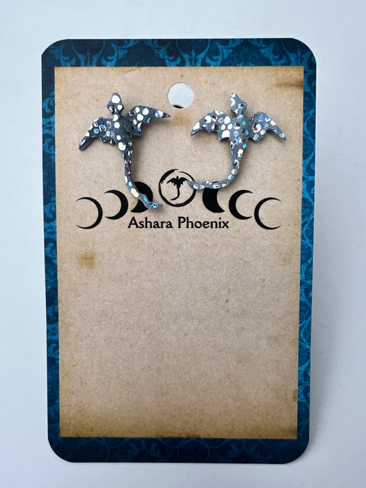 Borrum Winds Air Dragon Stud Earrings