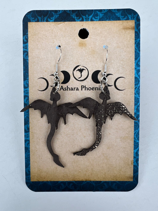 Stormlight Air Mini Dragon Earrings