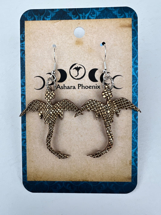 Auraviel Mini Air Dragon Earrings