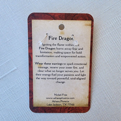 Nightforge Mini Dragon Earrings