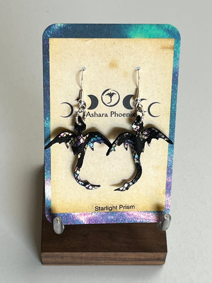 Starlight Prism Dragon Mini Earrings