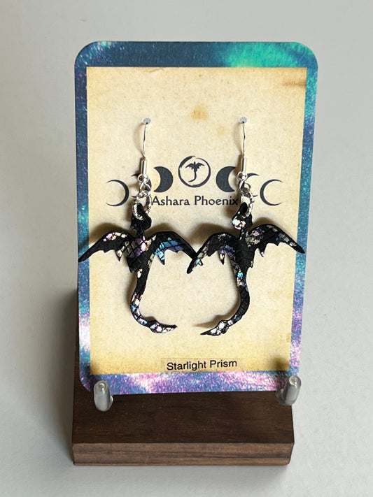 Starlight Prism Dragon Mini Earrings