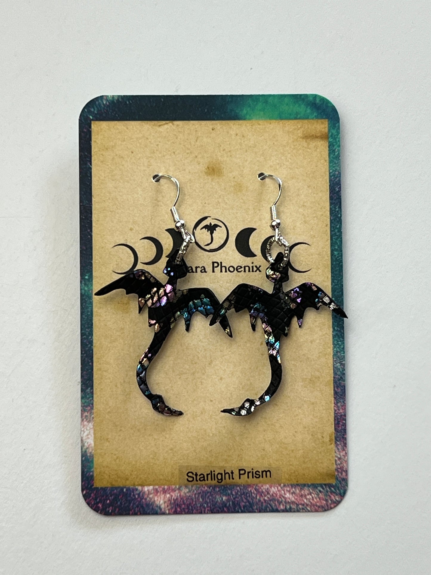 Starlight Prism Dragon Mini Earrings