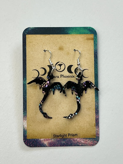 Starlight Prism Dragon Mini Earrings