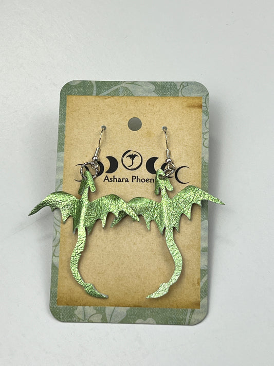 Riveglow Dragon Earrings