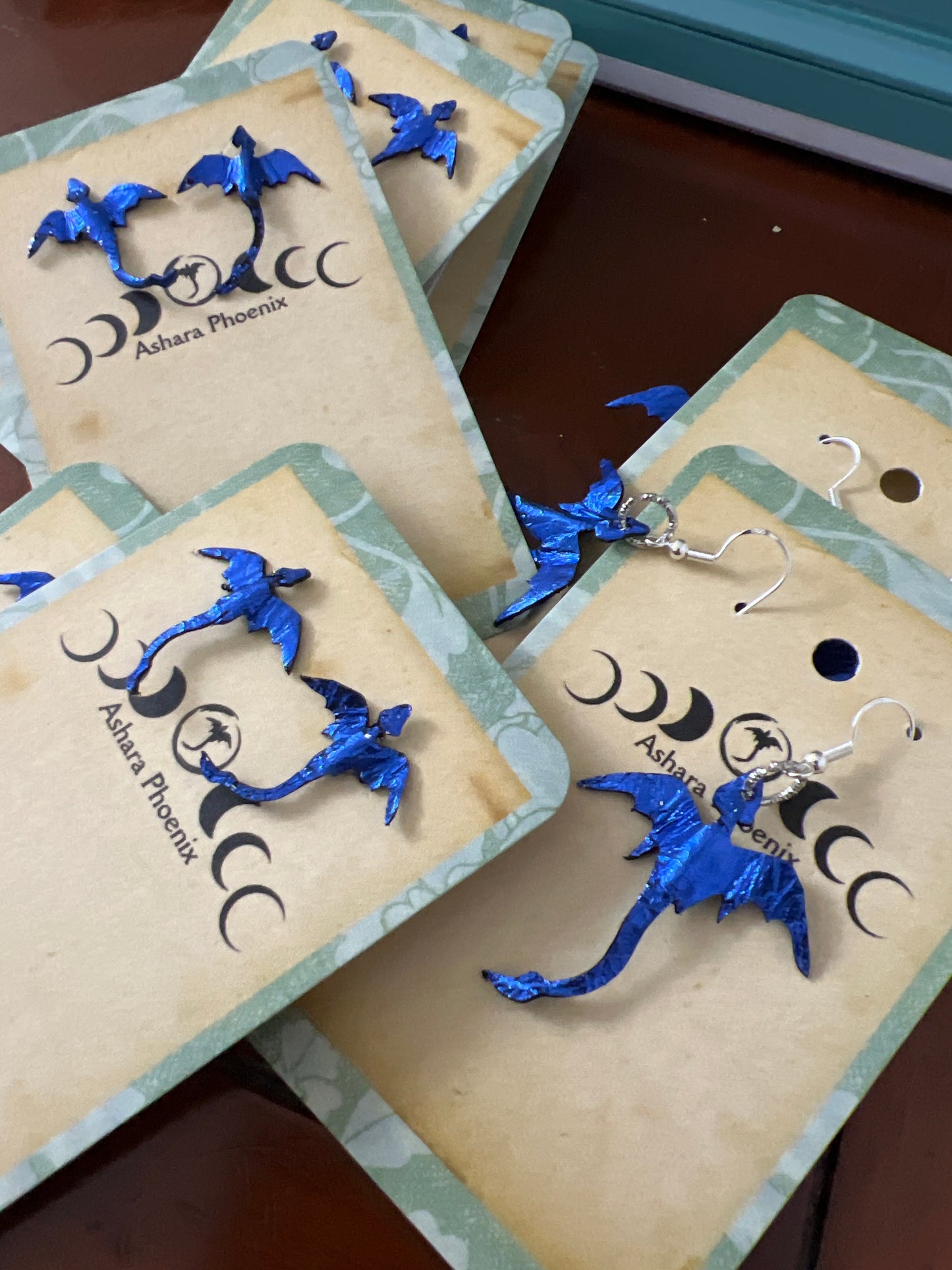 Tempest Tide Mini Dragon Earrings