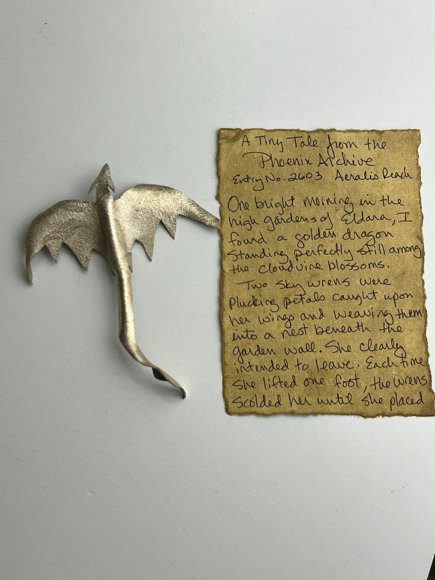 Sunwoven Bloom Youngling Dragon  Phoenix Archive Entry No. 2603