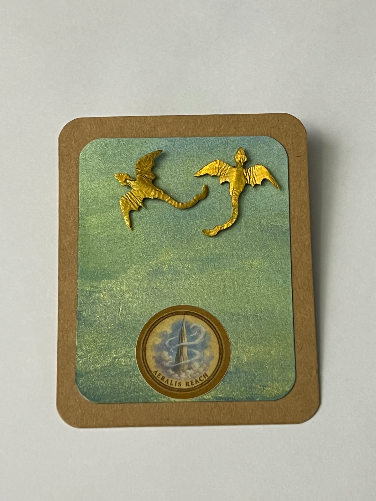 Sunwing Air Dragon Stud Earrings