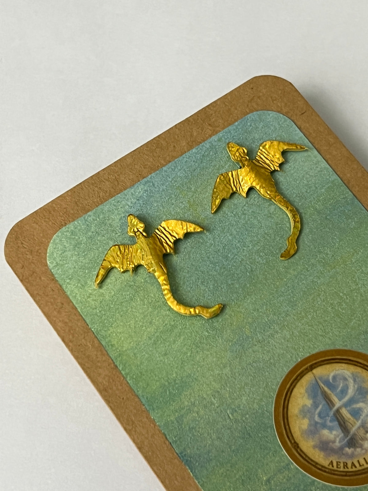 Sunwing Air Dragon Stud Earrings