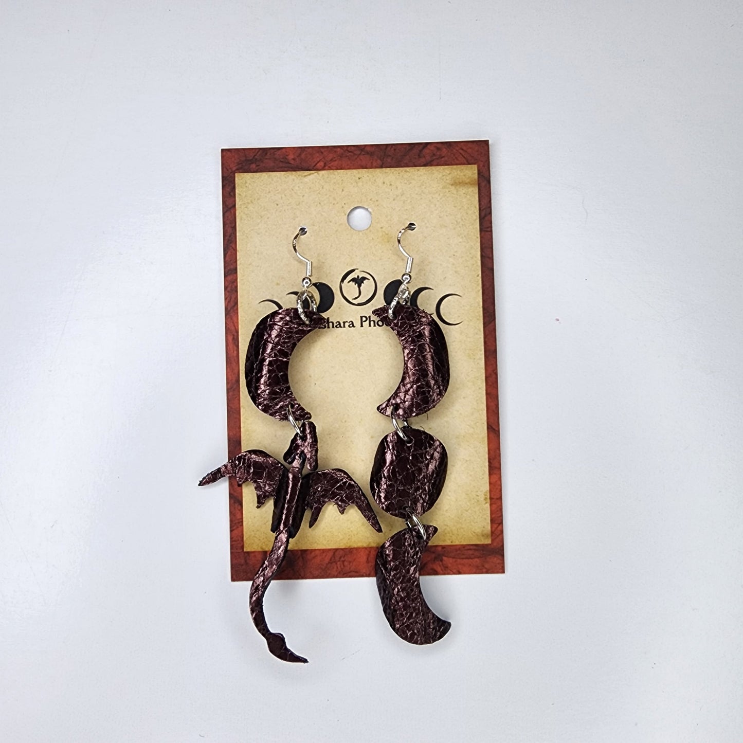 Garnet Triple Moon And Dragon