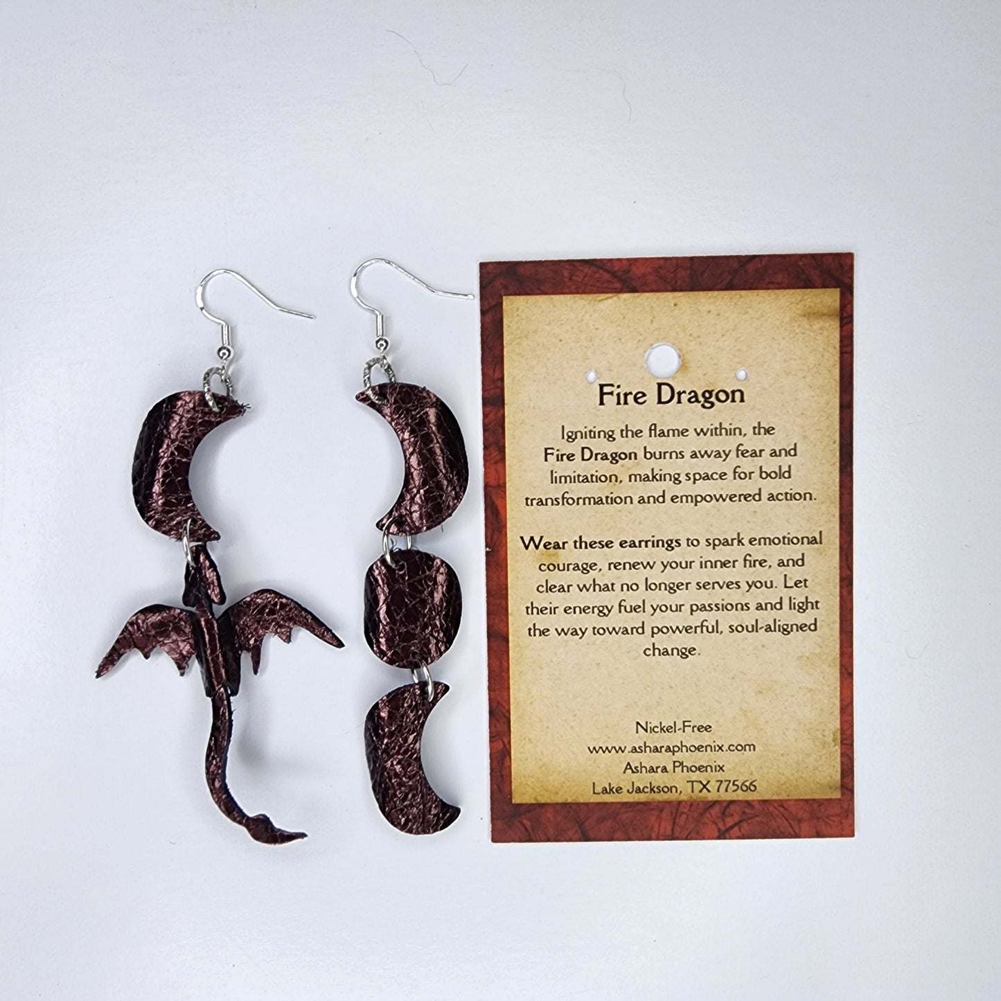 Garnet Triple Moon And Dragon