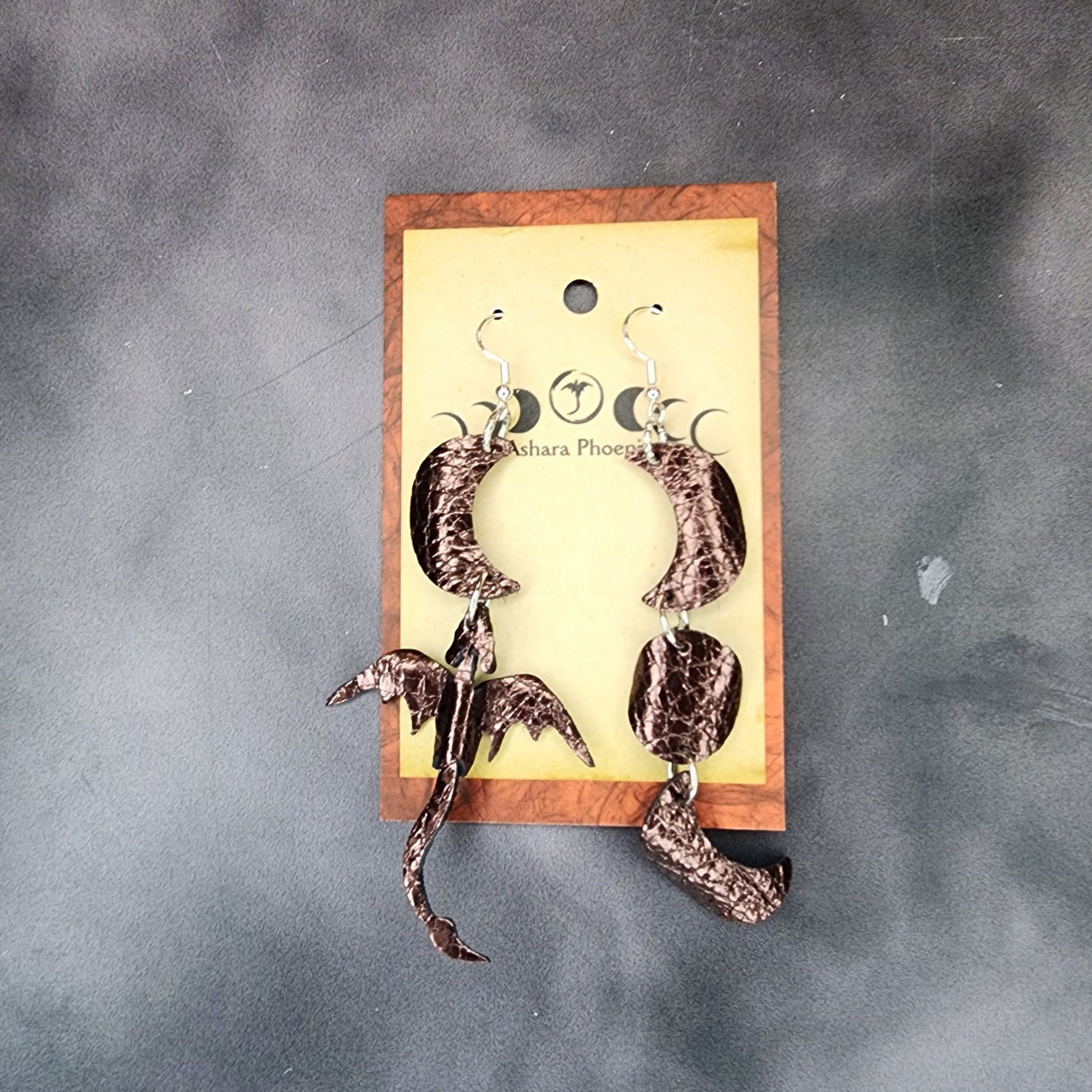 Garnet Triple Moon And Dragon