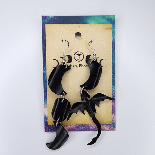 Black Hole Triple Moon And Dragon