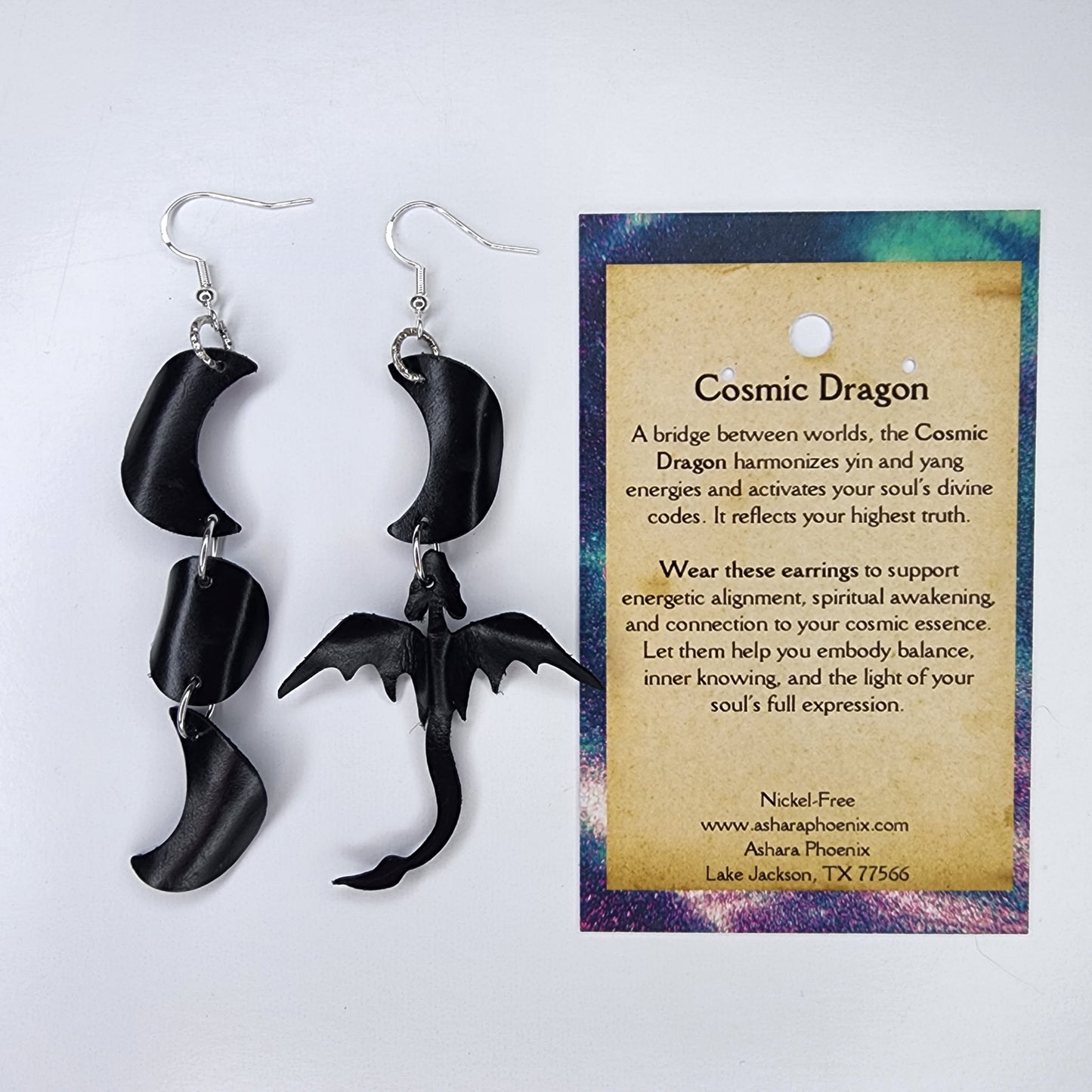 Black Hole Triple Moon And Dragon