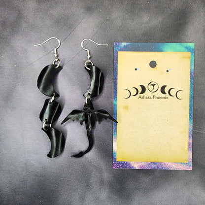 Black Hole Triple Moon And Dragon