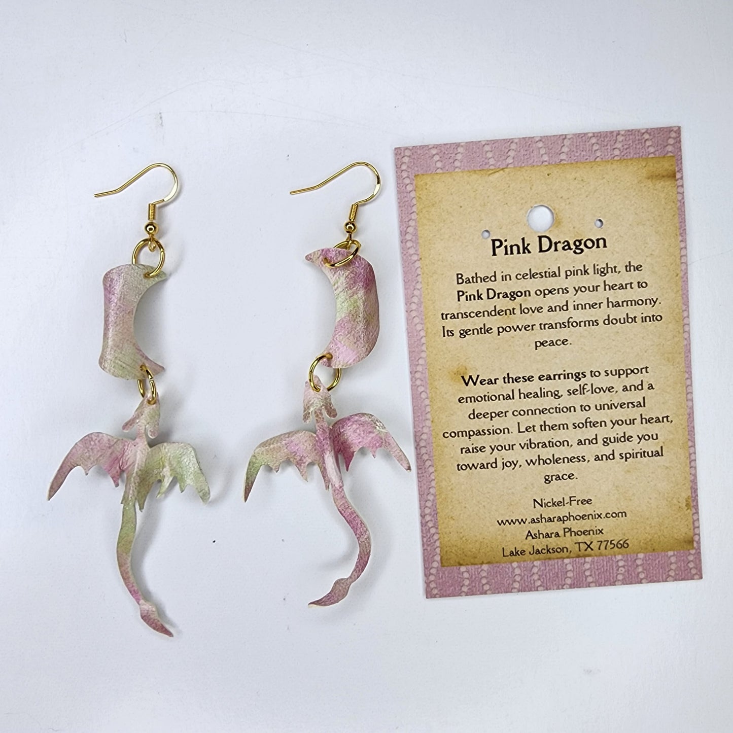 Rosevine Dragon and Moon