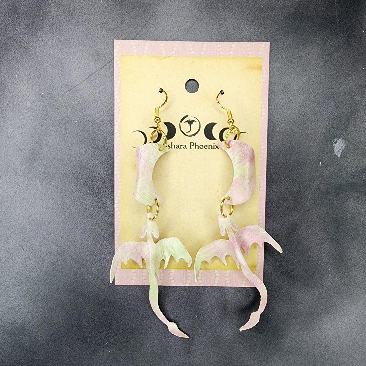 Rosevine Dragon and Moon